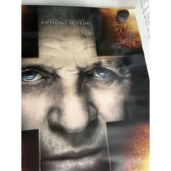 Anthony Hopkins The Rite Original Movie Poster 40" X 27"Double Sided - Picture 5 of 12
